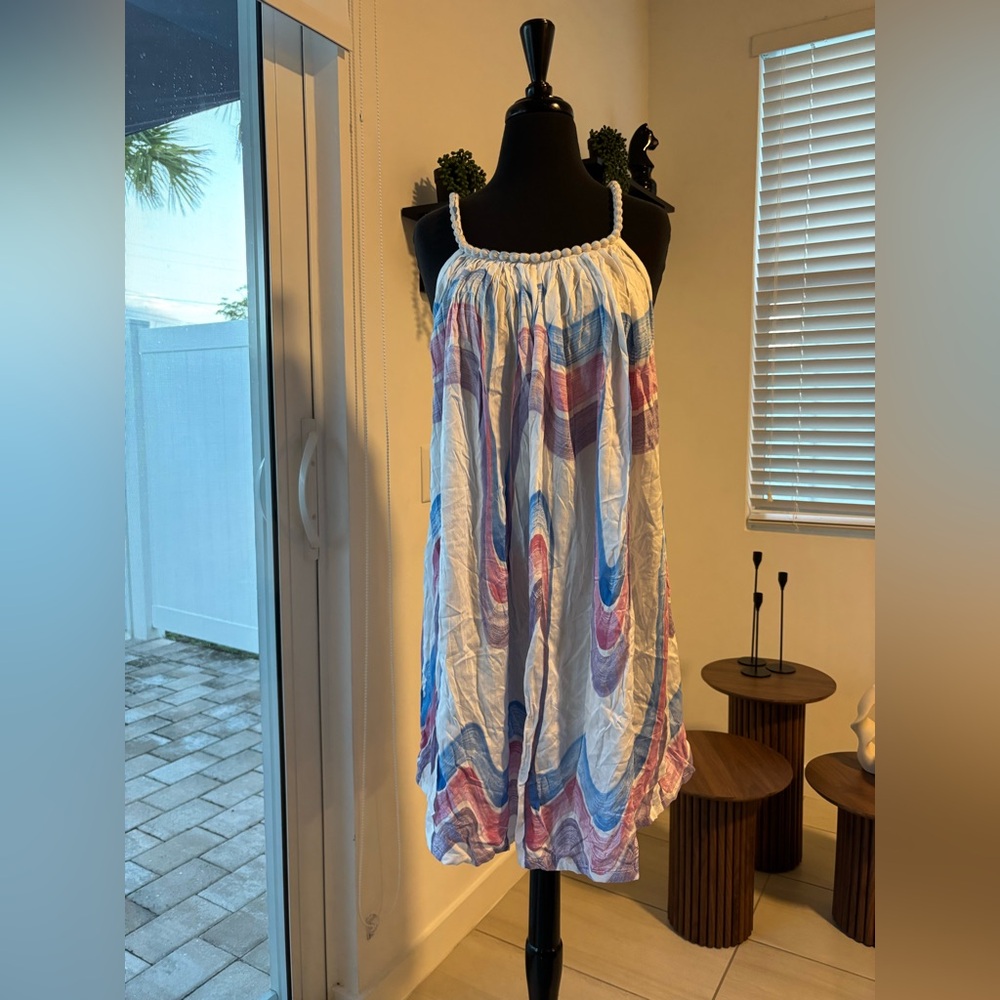 Elegant Multicolor Midi Dress